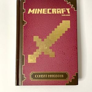 Minecraft Combat Handbook book Hardcover, illustrated NEW Unread,
